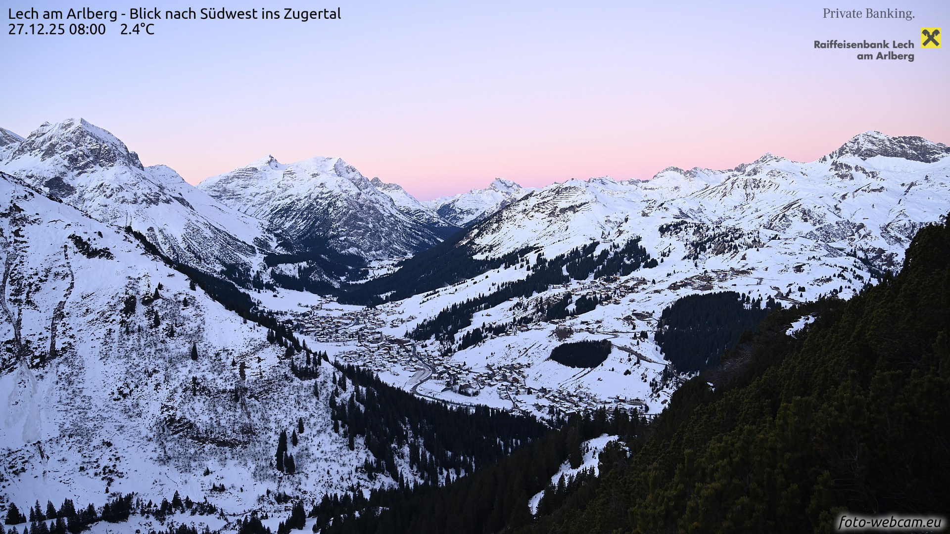 Lech am Arlberg - 27 december 2025.